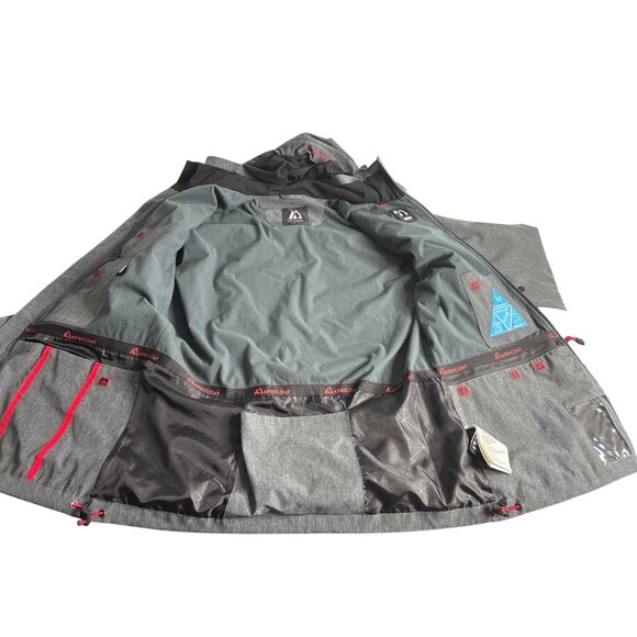 Apricoat Men's Adventure 2.0 Lightweight Heather Gray Jacket Size M - Picture 3 of 16